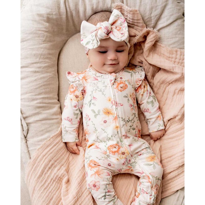 B&eacute;b&eacute; Emmy Organic Ls Zipsuit image number 1